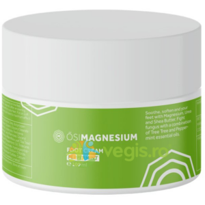 Crema pentru Picioare Obosite sau cu Afectiuni cu Magneziu si Menta 100ml