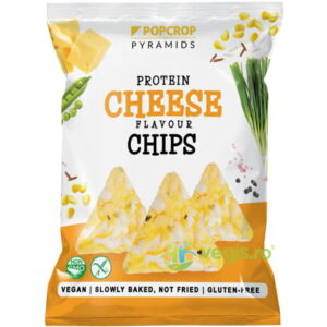 Chips-uri Proteice din Multicereale Coapte cu Branza si Ceapa fara Gluten 60g