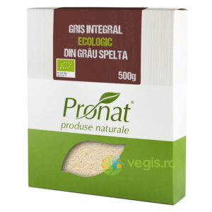 Gris Integral din Grau Spelta Ecologic/Bio 500g