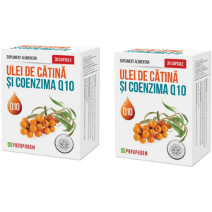 Pachet Ulei de Catina + Coenzima Q10 30cps + 30cps