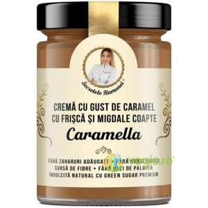 Caramella Crema cu Gust de Caramel, Frisca si Migdale Coapte Secretele Ramonei 350g
