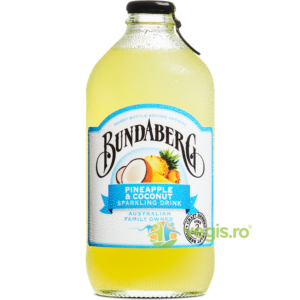 Bautura Carbogazoasa cu Ananas si Cocos Bundaberg 375ml
