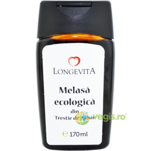 Melasa din Trestie de Zahar Ecologica/Bio 170ml Longevita