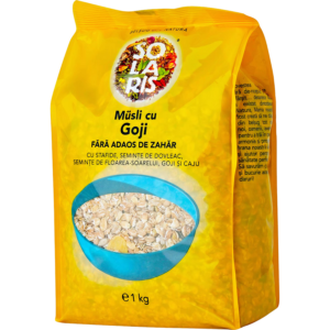 Musli cu Goji fara Zahar Adaugat 1kg