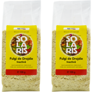 Pachet Fulgi de Drojdie Inactiva 100g + 100g