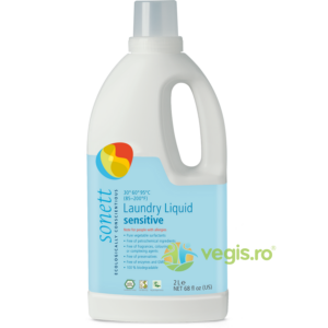 Detergent Lichid Pentru Rufe Albe Si Colorate Sensitive Bio 2L