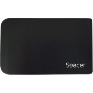 Rack extern pentru HDD / SSD Spacer 2,5 inch, model SPR-25612, tip S-ATA, Negru