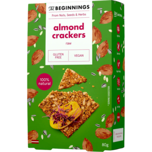 Crackers cu Migdale Raw fara Gluten 80g
