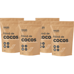 Pachet Faina de Cocos 1kg (4 x 250g)