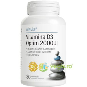 Vitamina D3 Optim 2000UI 30cpr Cadou