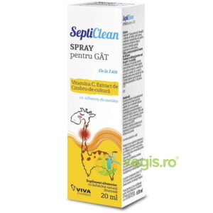 Septiclean Spray pentru Gat cu Vitamina C 20ml