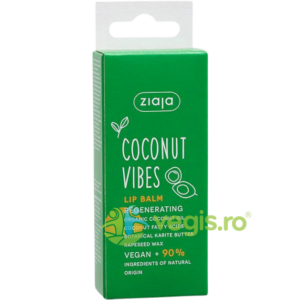 Balsam Regenerant pentru Buze Coconut Vibes 10ml