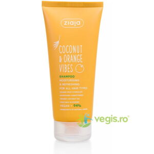 Sampon Hidratant si Revigorant pentru Toate Tipurile de Par Coconut & Orange Vibes 200ml