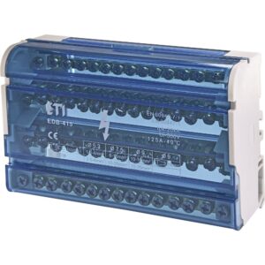 Bloc distributie tetrapolar, 4 bare x 15 poli, 125A EDB-415 Eti 001102305