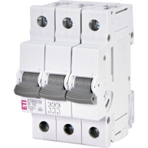 Siguranta automata ETIMAT P6 3P 16A, curba B, 6kA Eti 001900310