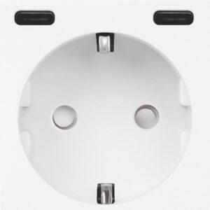Modul Priza Fast Charge 20W – USB-C+C LUXION