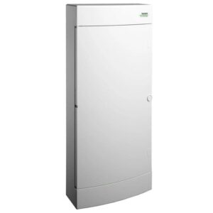 Cofret de distributie din plastic, Noark 101510 PNS 48W, montare aparenta, usa alba, IP40, 4 randuri, 4x12 module