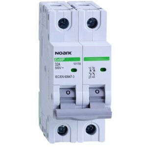 Separator de sarcina pentru fotovoltaice Ex9IP 2P 32A DC Noark 101755
