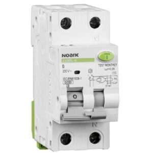 Intrerupator automat diferential RCBO 1P+N 6A/30mA tip AC curba B Noark 107619
