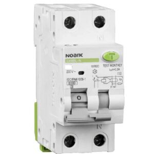 Intrerupator automat cu diferential Ex9BL-N RCBO 1P+N, 6A,6kA, tipA, curbaB, 30mA, Noark 107635
