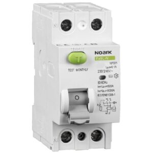 Intrerupator diferential RCCB 2P 40A 30mA tip A Noark 108350