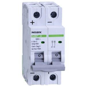 Siguranta automata curent continuu Ex9BP-JX(+) 2P 16A 500V curba C Noark 110086