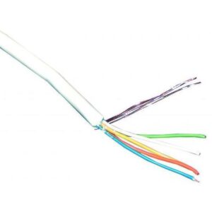 Cablu efractie ecranat 6 x 0,22 SA62BI, cupru
