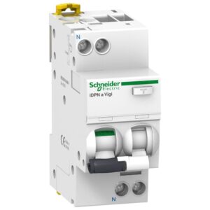 Intreruptor automat diferential RCBO IDPNA Vigi, 1P + N, 16A, 30Ma Clasa Ac Schneider A9D51616