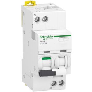 Intrerupator automat cu diferential RCBO Acti9, ICV40H 1P+N 32A 10kA 30mA tip A, curba B Schneider A9DG4632