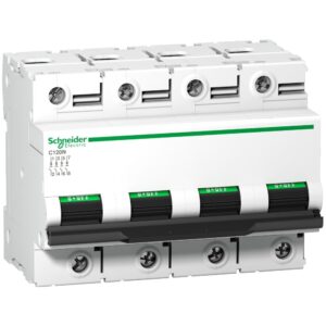 Siguranta automata Acti9 C120N 4P, 100A, curba C Schneider A9N18374