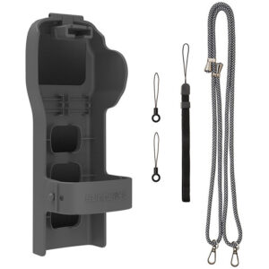 Accesoriu Camera Video Actiune compatibila cu camera DJI Osmo Pocket 3, Lanyard si curea incluse, Gri