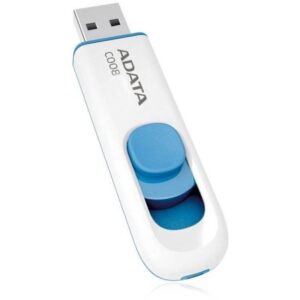 Memorie USB Memorie USB ADATA AC008-32G-RWE, 32GB, USB2.0, alb+albastru