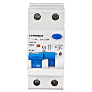 Intreruptor automat+dif. 1P+N, AMPARO 6kA, C 25A, 30mA, tip A Schrack AK667625