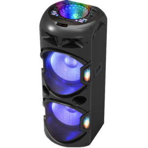 Boxa activa Akai DiscoBall DJ-Y5L, Bluetooth, Radio FM, Microfon
