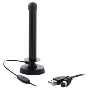 Antena TV Mobila Omnidirectionala Pentru Receptia DVB-T Negru