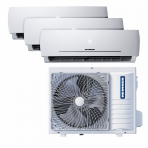 Aparat Aer Conditionat Multi Split HACMS-HS249912WH++  24000BTU (2 x 9000BTU + 1 x 12000BTU) Timer Sleep iFeel Clasa A++/A+ Alb