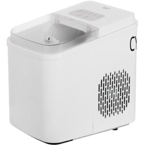 Aparat de Facut Cuburi de Gheata AD 8800 Autocuratare Functionare Silentioasa Panou de Control Tactil Alb