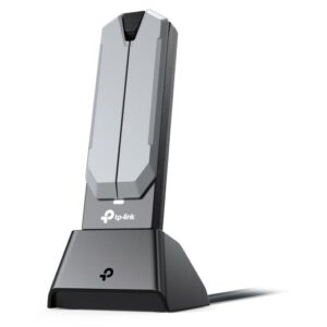 Adaptor USB WiFi 7, TP-Link, Archer BE6500, Tri-Band cu antene, High Gain ARCHER TBE400UH