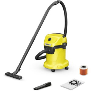 Aspirator WD 3 (1.628-130.0) V-17/4/20 17L Dry&wet 1000W Galben