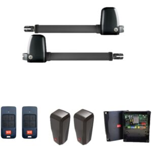 Kit automatizare porti batante BFT ATHOS AC 25 KIT FRA, 2 x 2.5m, 230V, nu contine lampa