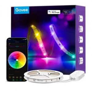 Banda LED H618A 5m Wi-Fi Bluetooth 18W Amazon Alexa Asistent Google RGBIC
