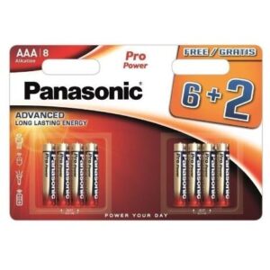 Baterii Alcaline Pro Power LR03PPG/8BW AAA 1.5V Blister 8 Bucati