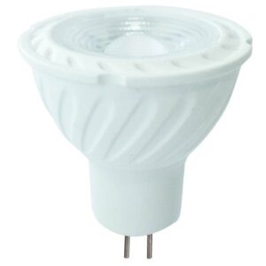 Bec spot LED MR16 6.5W 12V 6400K Cip Samsung Alb Rece
