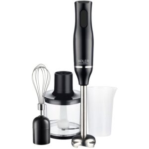 Blender de Mana AD 4620 Pahar 0.7L Chopper 0.5L Tel Maxim 800W Negru