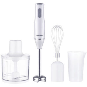 Blender de Mana MS 4629 2 Viteze Pahar 0.7L Chopper 0.5L Tel 800W Alb