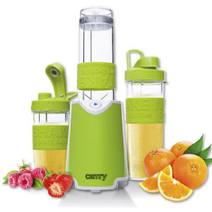 Blender Smoothie Maker CR 4069 2 Recipiente cu Capac 570ML si 400ML Max 800W Verde