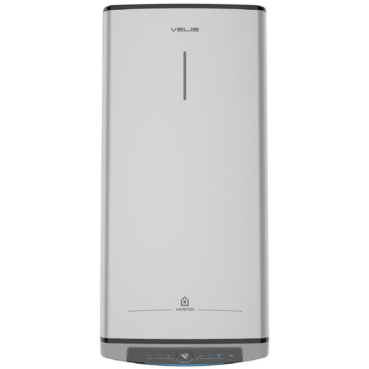 Boiler Electric VELIS TECH WiFi 80 EU 80l 1500W Tehnologie Rezervor Dublu Gri