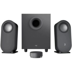 Boxe Z407 (980-001348) cu Subwoofer si Telecomanda Conectivitate Bluetooth RMS 40W Grafit