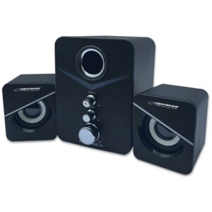 Sistem Audio 2.1 Cancan EP153 Alimentare USB 6W Negru
