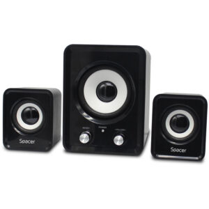 Boxe Desktop SPB-807-BK  2.1 cu Subwoofer Putere RMS 11W Negru